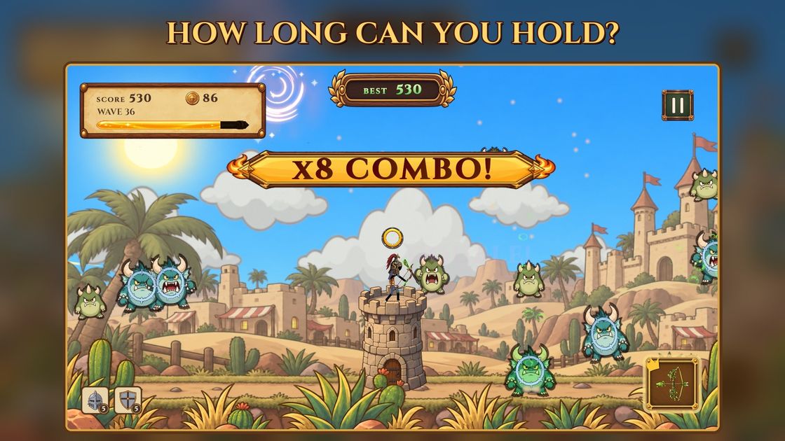 Push further in endless mode.
